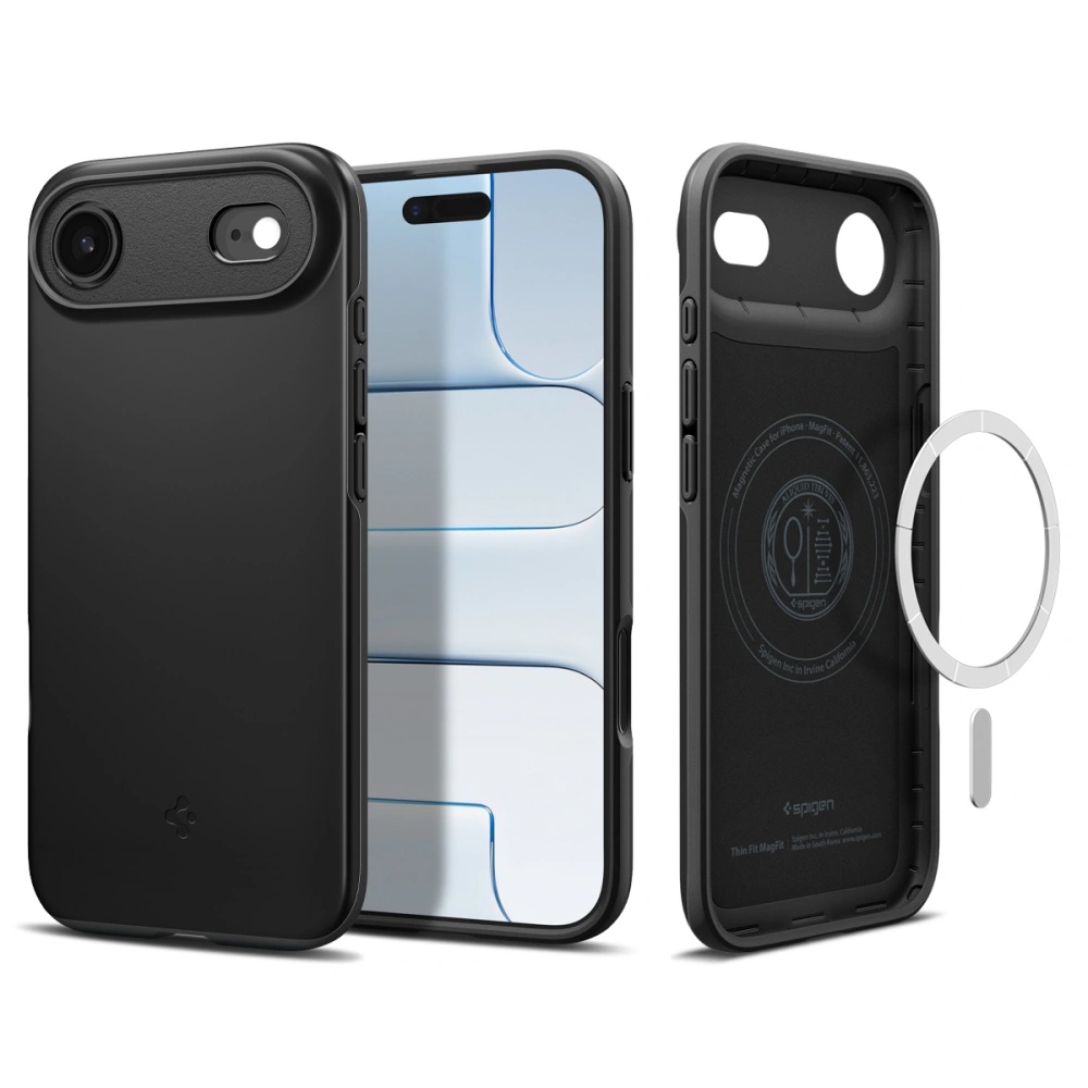Spigen - Thin Fit MagSafe (ACS10306) - iPhone 17 Air - Black Spigen - Thin Fit MagSafe (ACS10306) - iPhone 17 Air - Black