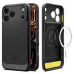 Spigen - Rugged Armor MagSafe (ACS10263) - iPhone 17 Pro Max - Matte Black