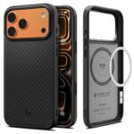 Spigen - Enzo Aramid "T" MagSafe (ACS09906) - iPhone 17 Pro Max - Black