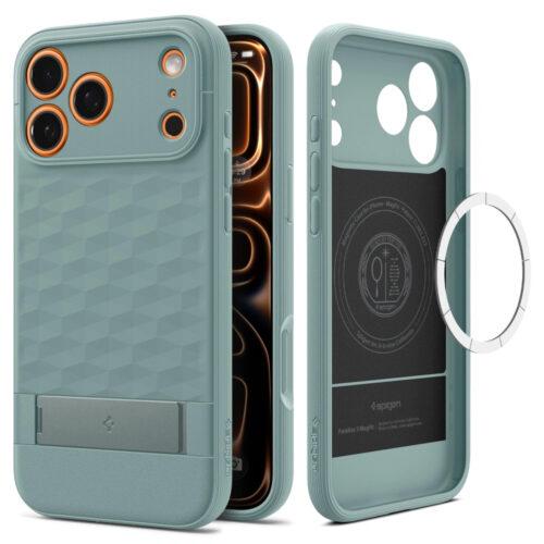 Spigen - Caseology Parallax "S" MagSafe (ACS09912) - iPhone 17 Pro Max - Sage Green