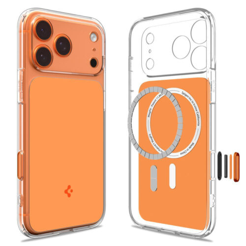 Spigen - Ultra Hybrid T MagSafe (ACS10474) - iPhone 17 Pro Max - Glossy Orange