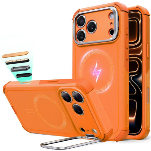 ESR - Cyber Armor Kickstand - iPhone 17 Pro Max - Orange