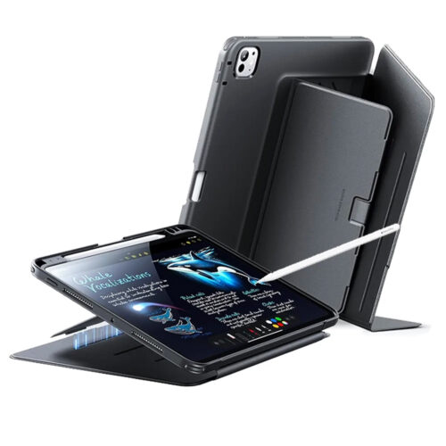 ESR - Flip Hybrid (with Pencil Holder) - iPad Pro 13 (2024) / iPad Pro 13 (2025) - Black