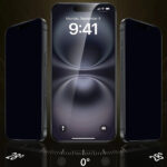 ESR - Corning Gorilla Glass UltraFit Privacy™ (3 pack) - iPhone 17 / iPhone 16 Pro - Black