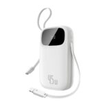 Baseus - Power Bank EnerFill FC31 Qpow 3 (E0028C01) - USB-C/Lightning Cables