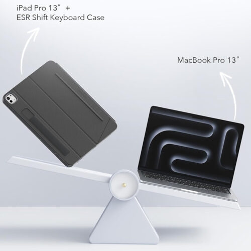 ESR - Shift Keyboard Case - iPad Pro 11 (2024) / iPad Pro 11 (2025) - Dark Gray