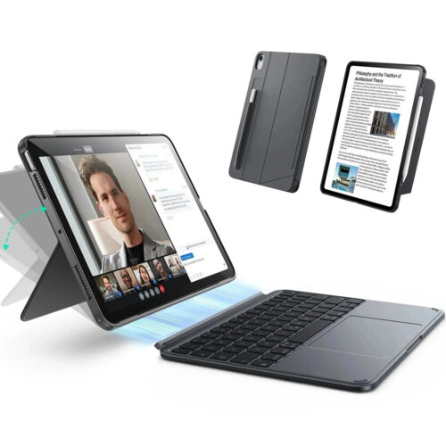 ESR - Shift Keyboard Case - iPad Air 13 (2024) / iPad Air 13 (2025) / Air 13 (2026) - Dark Gray