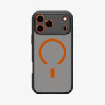 Spigen - Ultra Hybrid MagSafe (ACS10483) - iPhone 17 Pro - Frost Black / Orange