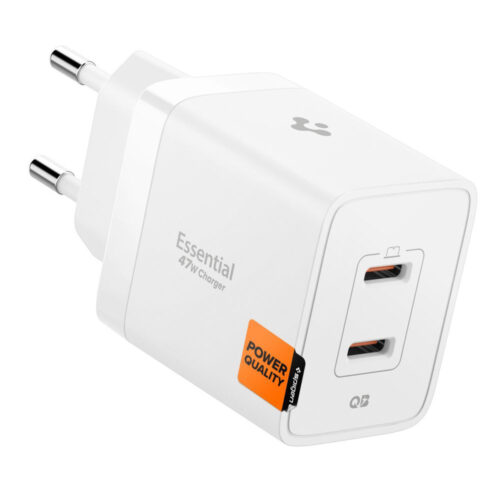 Spigen - Wall Charger Essential EE472EU (ACH08707) - 2x Type-C