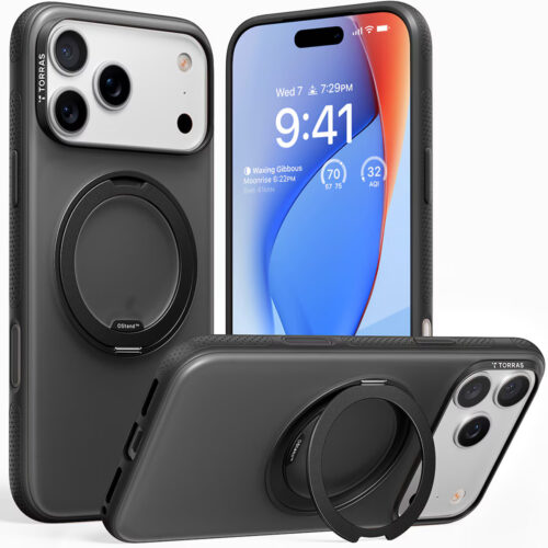 Torras - Ostand R Fitness Series - iPhone 17 Pro - Black