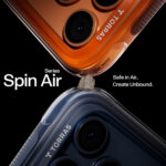 Torras - Ostand Spin Air Series - iPhone 17 Pro Max - Midnight Blue