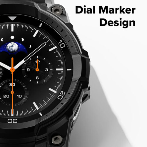 Ringke - Rugged Gear - Samsung Galaxy Watch8 Classic - All Black