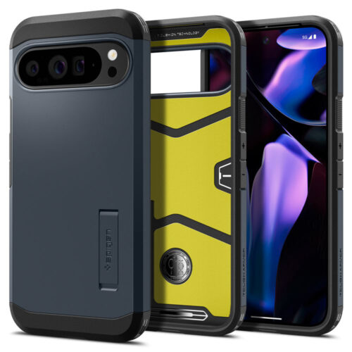 Spigen - Tough Armor (ACS07727) - Google Pixel 9 Pro XL - Metal Slate