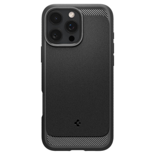 Spigen - Rugged Armor MagSafe (ACS08115) - iPhone 16 Pro - Matte Black