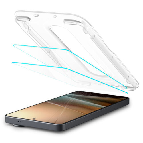 Spigen - (2 pack) Glas.tR EZ-FIT Pro Anti-Reflection (AGL11069) - Samsung Galaxy S26 Ultra - Clear