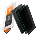 Spigen - (2 pack) Glas.tR EZ-FIT Pro HD (AGL11096) - Samsung Galaxy S26 - Privacy
