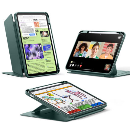 ESR - Flip Hybrid (with Pencil Holder) -  iPad 10 (2022) 10.9 / 11 (2025) / 12 (2026) - Midnight Green