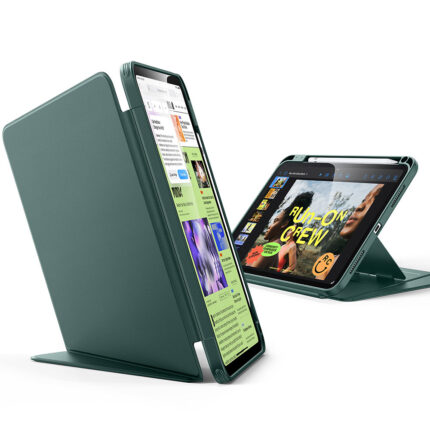 ESR - Flip Hybrid (with Pencil Holder) -  iPad 10 (2022) 10.9 / 11 (2025) / 12 (2026) - Midnight Green