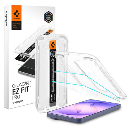Spigen - (2 pack) Glas.tR EZ-FIT Pro Anti-Reflection (AGL11069) - Samsung Galaxy S26 Ultra - Clear
