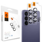 Spigen - (2 pack) Optik.tR EZ Fit Pro HD Camera Glass (AGL11099) - Samsung Galaxy S26 - Black