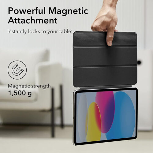 ESR - Rebound Magnetic - iPad 10 (2022) 10.9 / iPad 11 (2025) / iPad 12 (2026) - Black