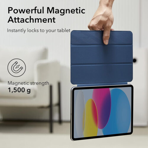 ESR - Rebound Magnetic -  iPad 10 (2022) 10.9 / iPad 11 (2025) / iPad 12 (2026) - Navy Blue