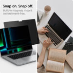Spigen - Safe View Magnetic (AFL06158) - MacBook Pro 14" (2021 / 2022 / 2023 / 2025) - Privacy