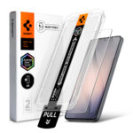 Spigen - (2 pack) Glas.tR EZ-FIT Pro (Anti-Reflection) (AGL11092) - Samsung Galaxy S26 - Clear