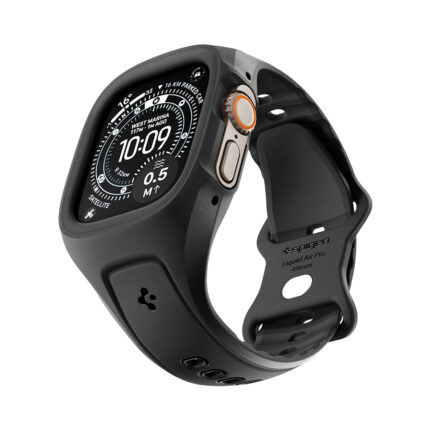 Spigen - Liquid Air Pro (ACS05463) - Apple Watch Ultra / Ultra 2 / Ultra 3 - Black