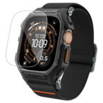 Spigen - Lite Fit "Pro" + Screen Protector (ACS11415) - Apple Watch Ultra / Ultra 2 / Ultra 3 - Matte Black