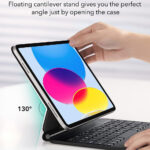 ESR - Rebound Magnetic Keyboard -  iPad 10 (2022) 10.9 / 11 (2025) - Black