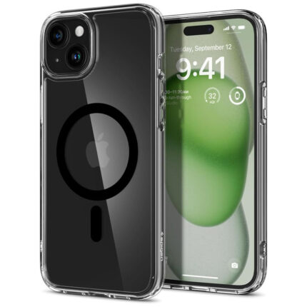 Spigen - Ultra Hybrid MagSafe (ACS06803) - iPhone 15 - Black