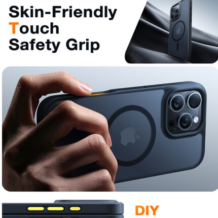 Torras - Guardian Magnetic Series - iPhone 16 Pro - Black