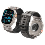 Spigen - DuraPro Armor (AMP09104) - Apple Watch 1/2/3/4/5/6/7/8/9/10/11/SE/SE 2/SE 3/Ultra/2/3 (42/44/45/46/49mm) - Grey