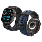 Spigen - DuraPro Armor (AMP09103) - Apple Watch 1/2/3/4/5/6/7/8/9/10/11/SE/SE 2/SE 3/Ultra/2/3 (42/44/45/46/49mm) - Navy Blue