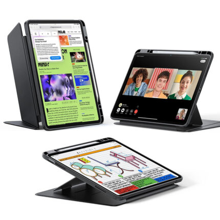 ESR - Flip Hybrid (with Pencil Holder) - iPad Air 13 (2024) / Air 13 (2025) / Air 13 (2026) - Black