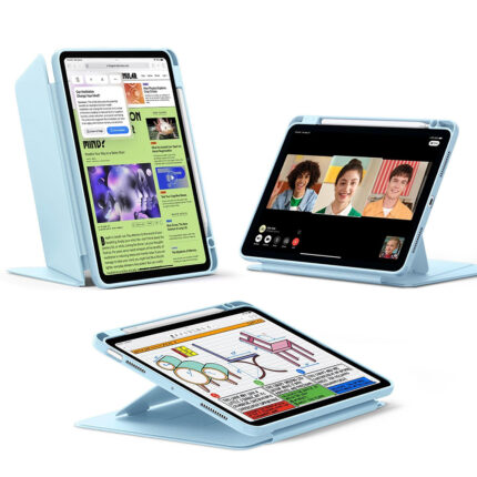 ESR - Flip Hybrid (with Pencil Holder) - iPad Air 4 (2020) / Air 5 (2022) / Air 11 (2024 / 2025 / 2026) - Sky Blue