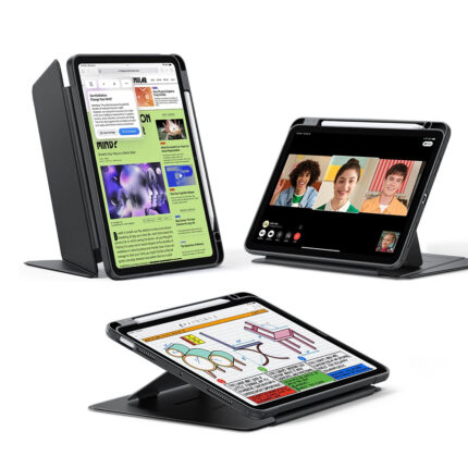 ESR - Flip Hybrid (with Pencil Holder) - iPad Air 4 (2020) / Air 5 (2022) / Air 11 (2024 / 2025 / 2026) - Black