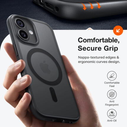 Torras - Guardian Magnetic Series - iPhone 17 - Black