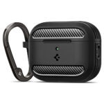 Spigen - Rugged Armor (ACS09822) - Apple AirPods Pro 3 - Matte Black