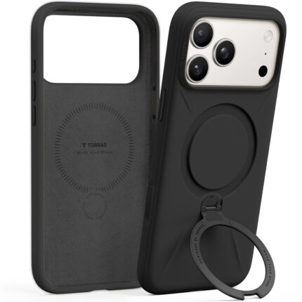 Torras - QPRO Silicone Series - iPhone 17 Pro - Black