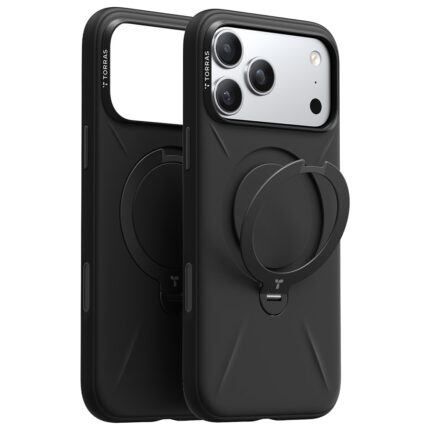 Torras - QPRO Silicone Series - iPhone 17 Pro - Black