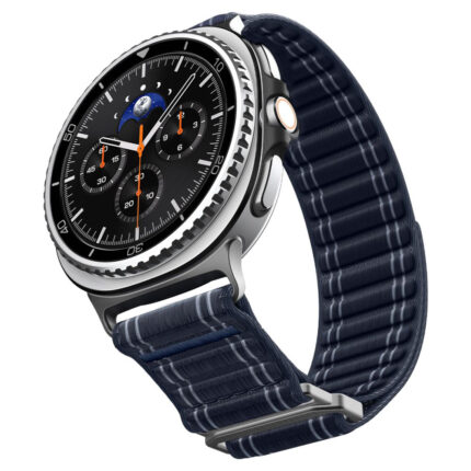 Spigen - Watchband WBF0 (AMP10155) - Samsung Galaxy Watch9/ Watch8 (40mm/44mm)/ Watch8 Classic - Navy
