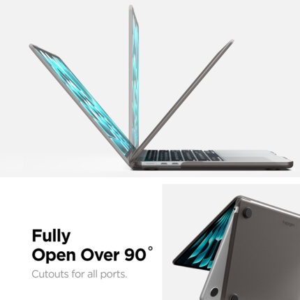 Spigen - Airskin (ACS11531) - MacBook Air 13" (2022 / 2024 / 2025 / 2026) - Frost Black
