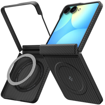 Spigen - Air Skin Aramid MagSafe (ACS11513) - Samsung Galaxy Z Flip8 - Black