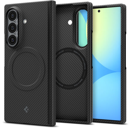 Spigen - Air Skin Aramid MagSafe (ACS11510) - Samsung Galaxy Z Fold8 Ultra - Black