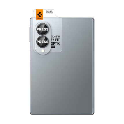 Spigen - (2 pack) Glas.tR EZ Fit Optik Pro HD (AGL11944) - Samsung Galaxy Z Fold8 - Black