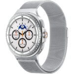 Spigen - Metal Fit (AMP10121) - Samsung Galaxy Watch9/ Watch8 (40mm/44mm)/ Watch8 Classic - Silver