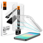 Spigen - (2 pack) Glas.tR EZ-FIT Pro (AGL11809) - Samsung Galaxy A27 5G - Clear