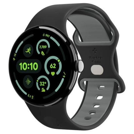 Spigen - Nano Pop (AMP09491) - Google Pixel Watch 5 / Watch 4 / Watch 3 45mm - Black Sesame